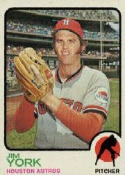 1973 Topps Baseball Cards      546     Jim York